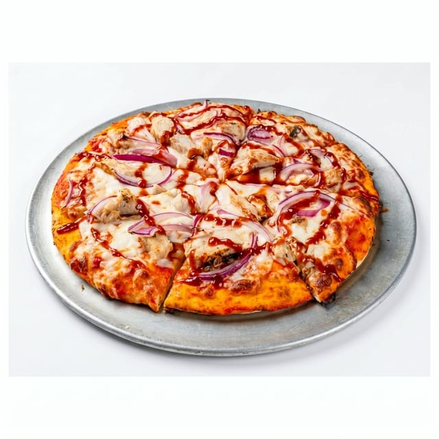 BBQ Chicken Pizza.